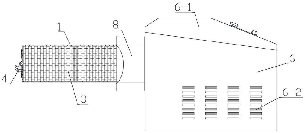 An ultra-low nitrogen burner for oilfield heating furnace