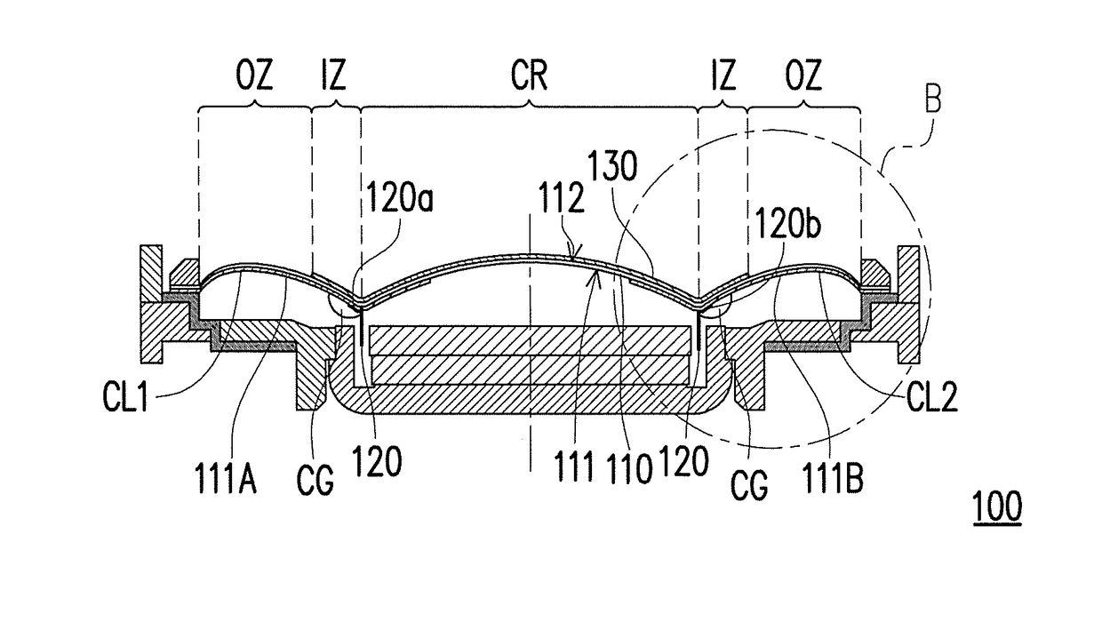 Vibrating element