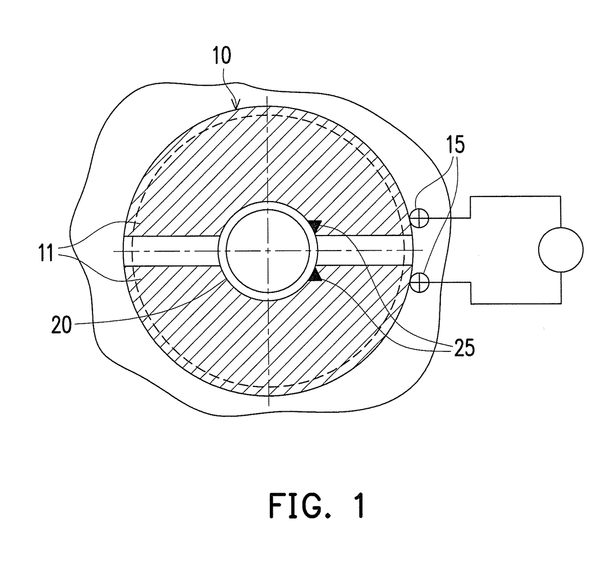 Vibrating element