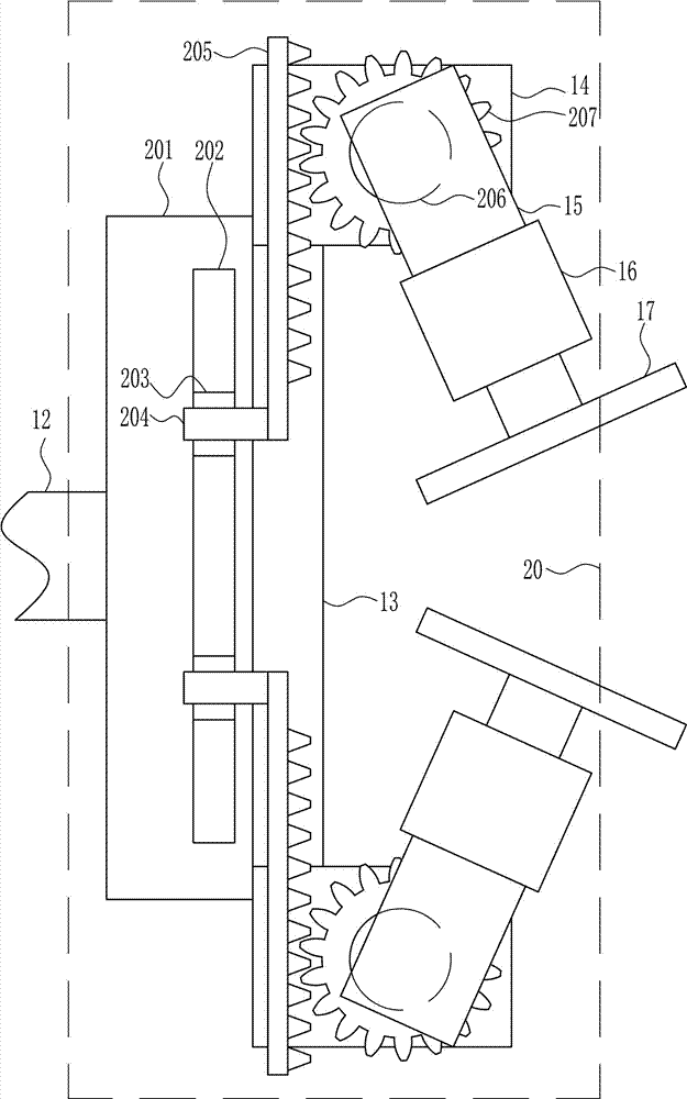 Rapid glass side edge grinding device applied to glass factory