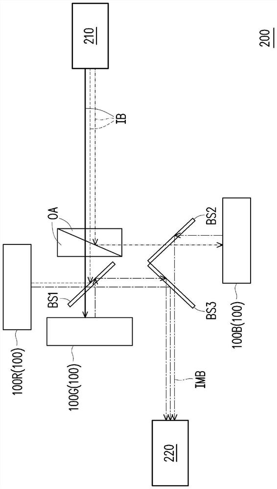 Light modulation module and reflective projection device