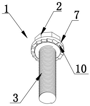 Never-loosening fastener