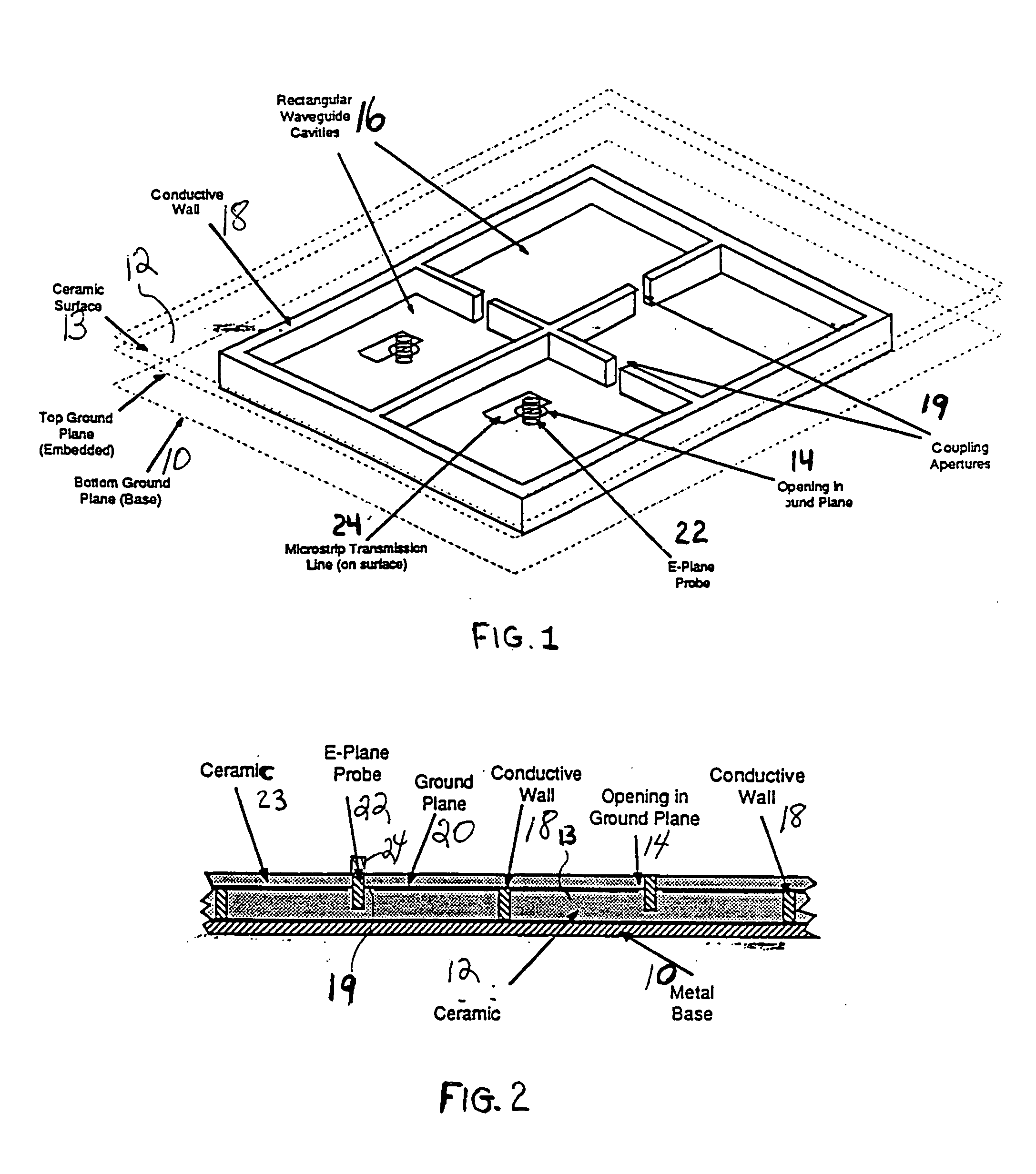 High performance embedded RF filters