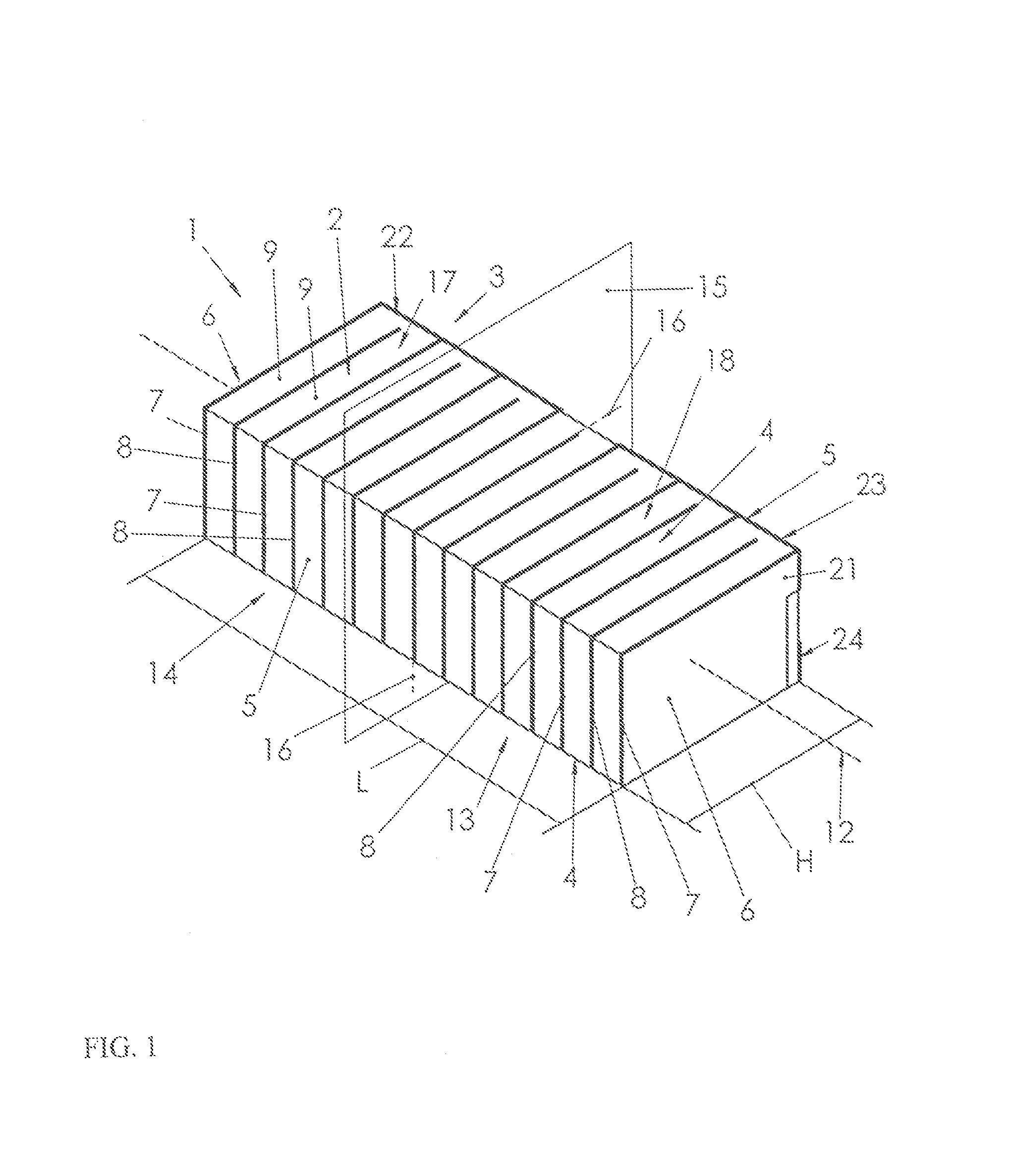 Piezoelectric actuator for an ultrasonic motor