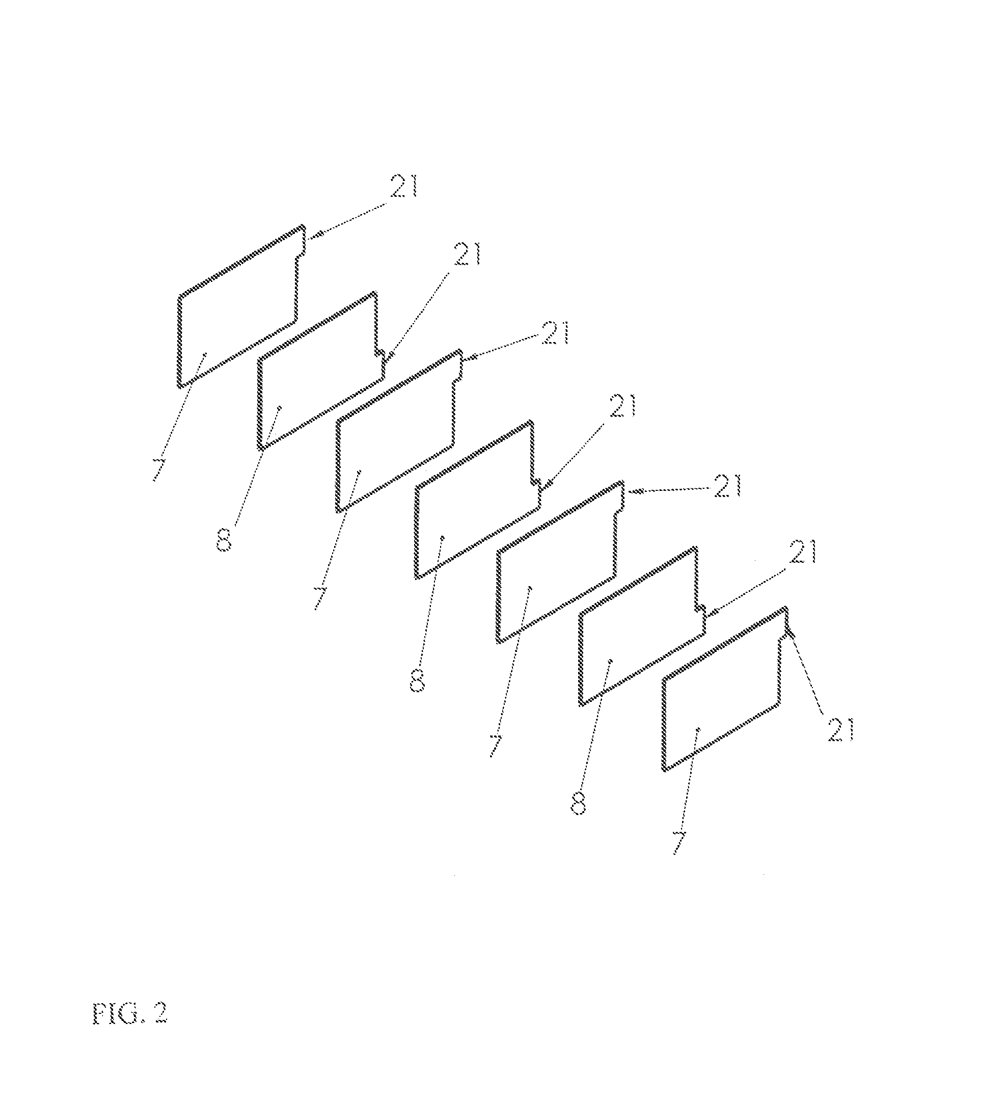 Piezoelectric actuator for an ultrasonic motor