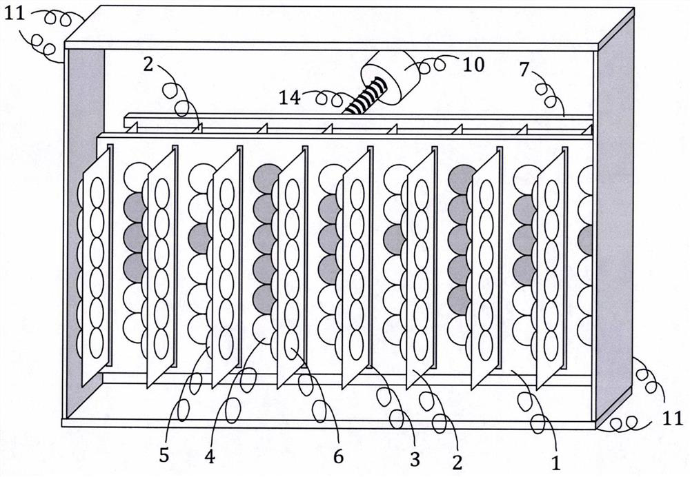 An emergency evacuation indicator light in buildings capable of differentiated guidance