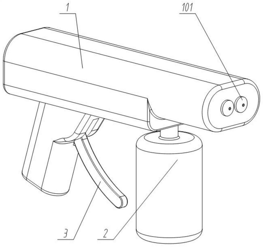 Portable disinfection and sterilization device based on general nursing