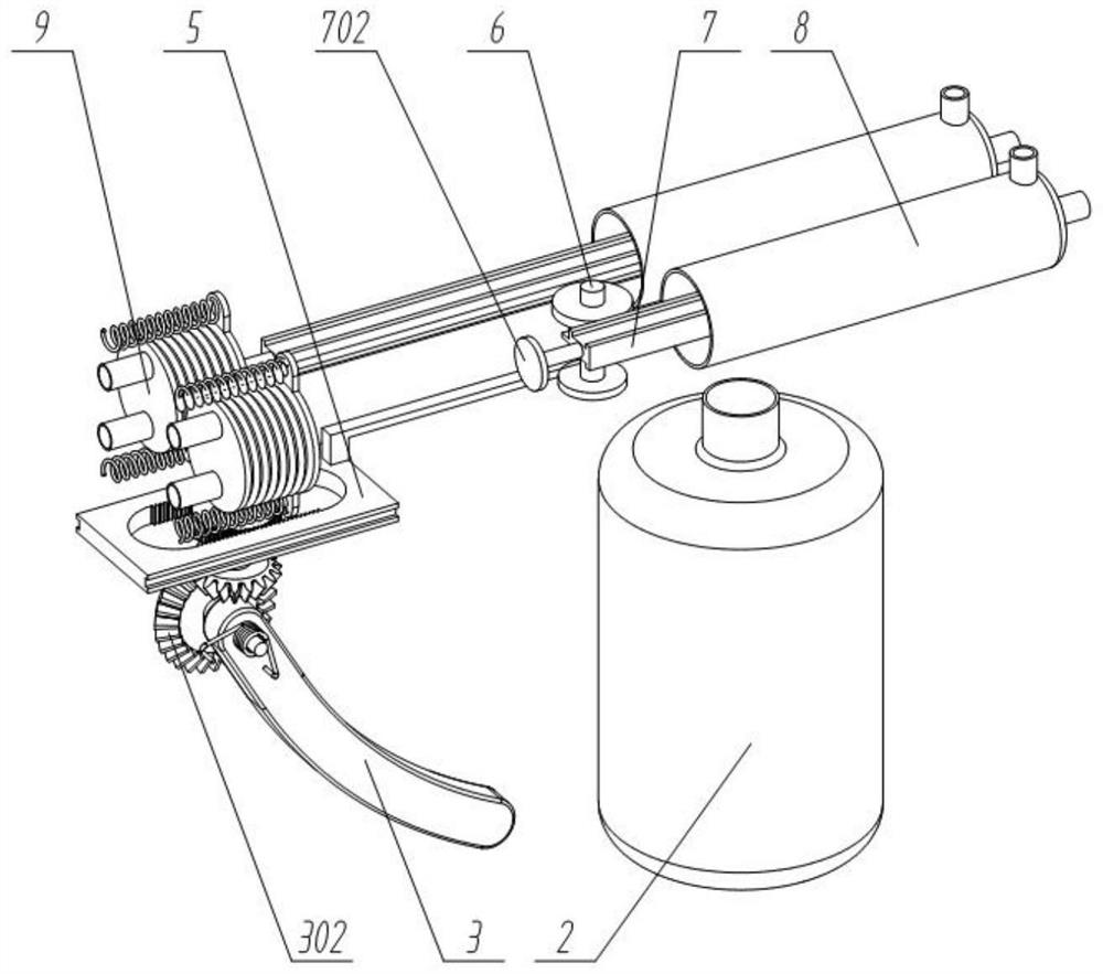 Portable disinfection and sterilization device based on general nursing