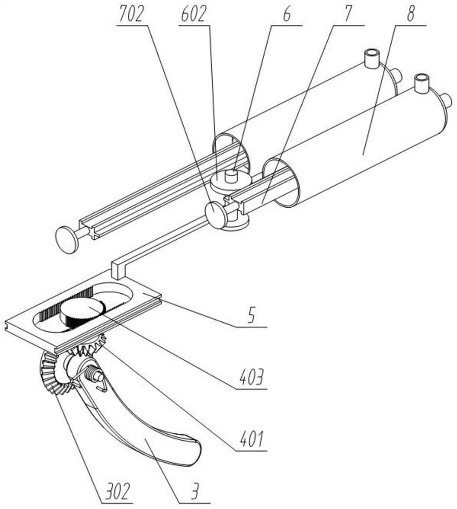 Portable disinfection and sterilization device based on general nursing