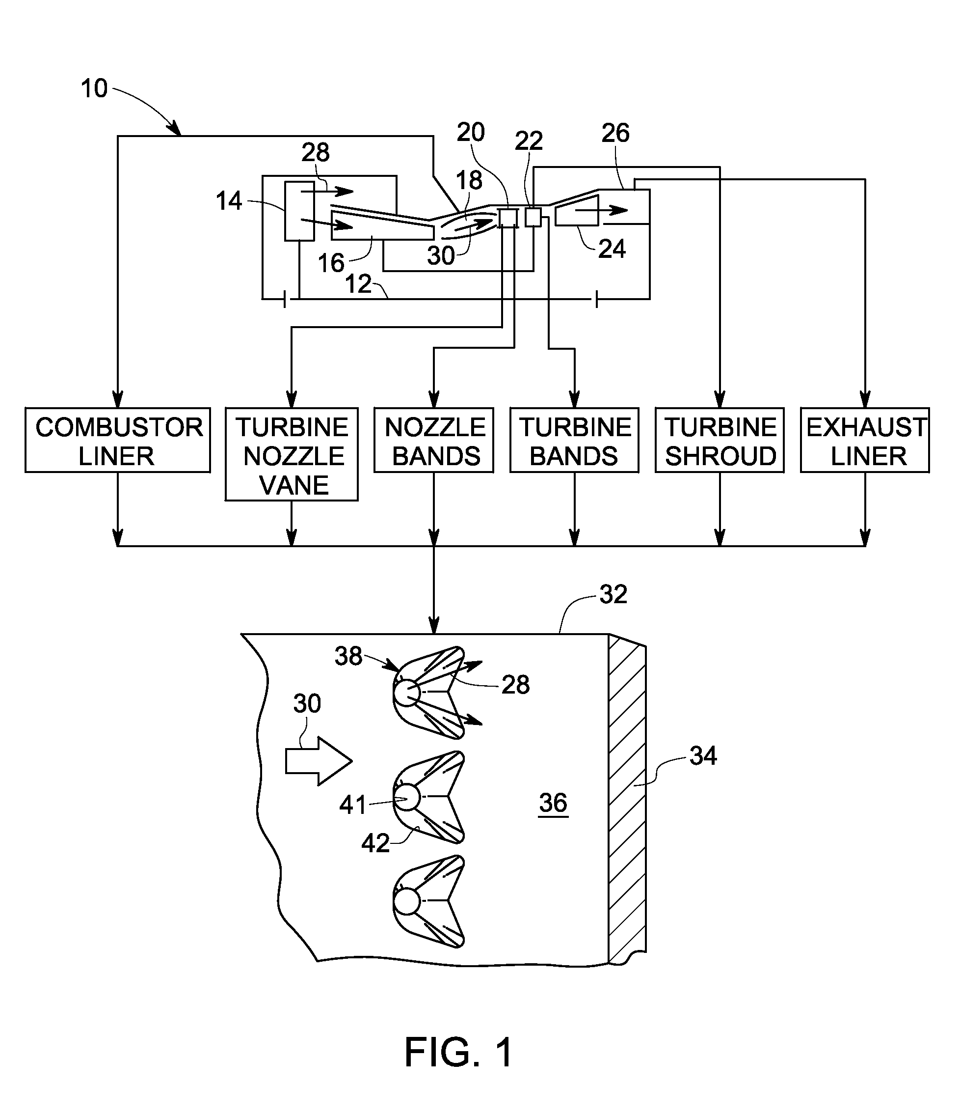 System and method for improved film cooling