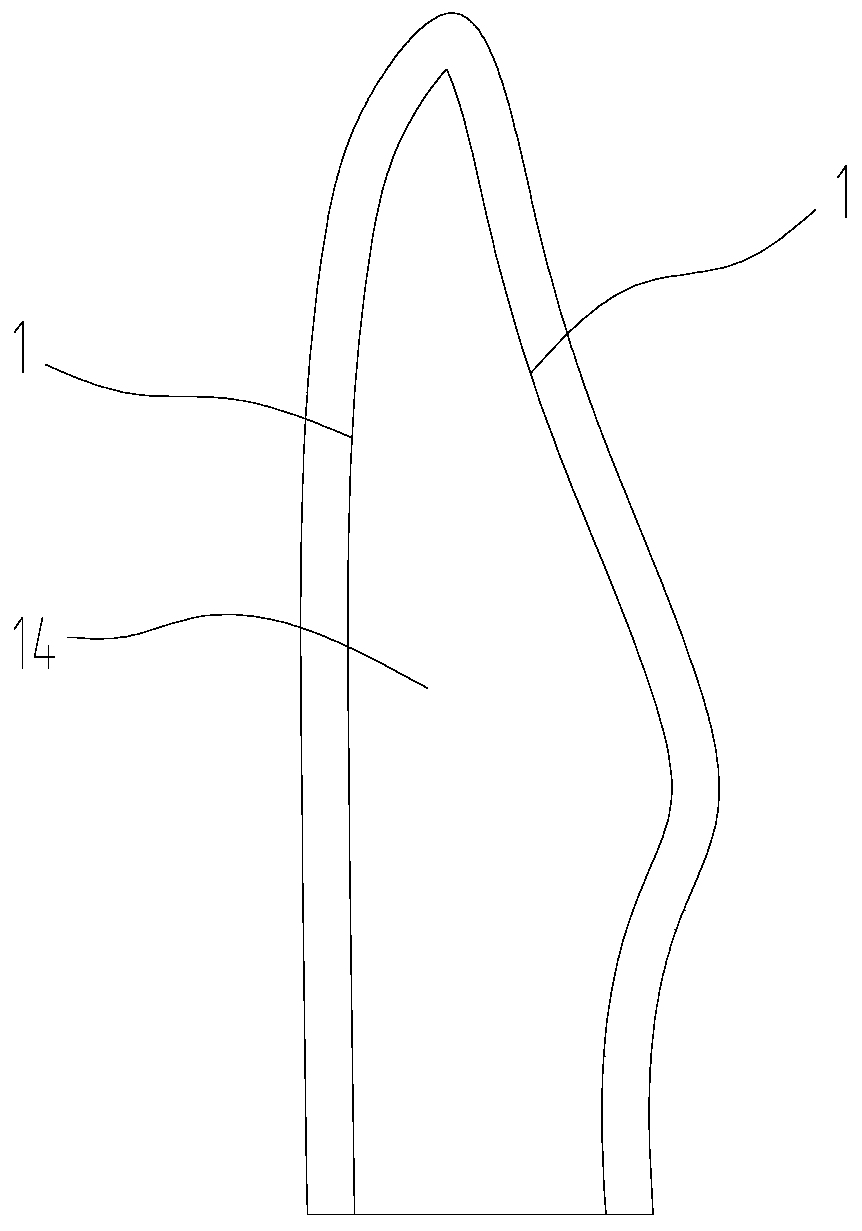 Wind turbine blade mold closing method