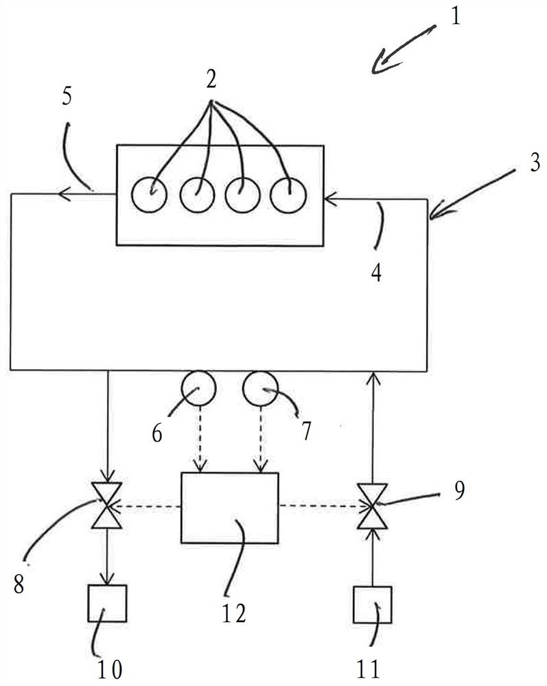 Method and control unit for operating diesel internal combustion engine or dual-fuel internal combustion engine operated in diesel mode