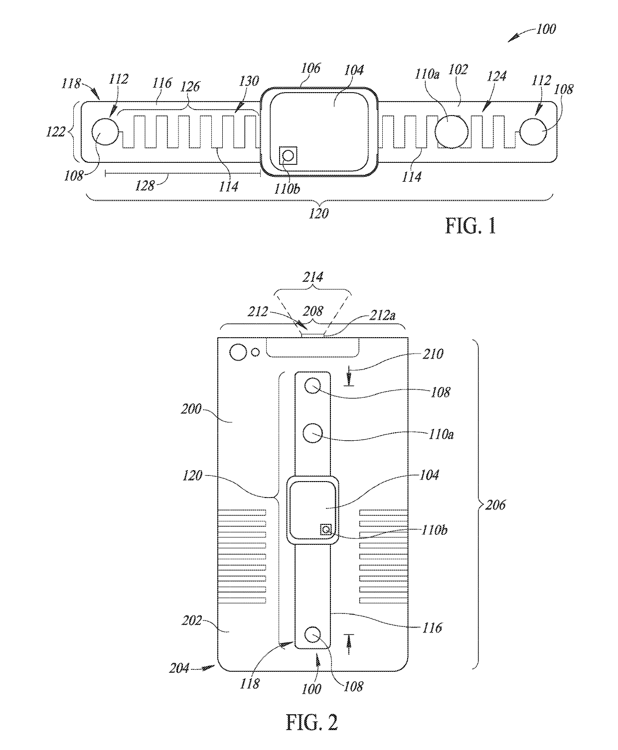 Systems and methods for providing displays via a smart hand-strap accessory