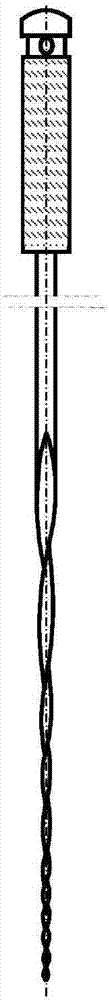 Nickel titanium alloy gradient flexible root canal file and making method thereof