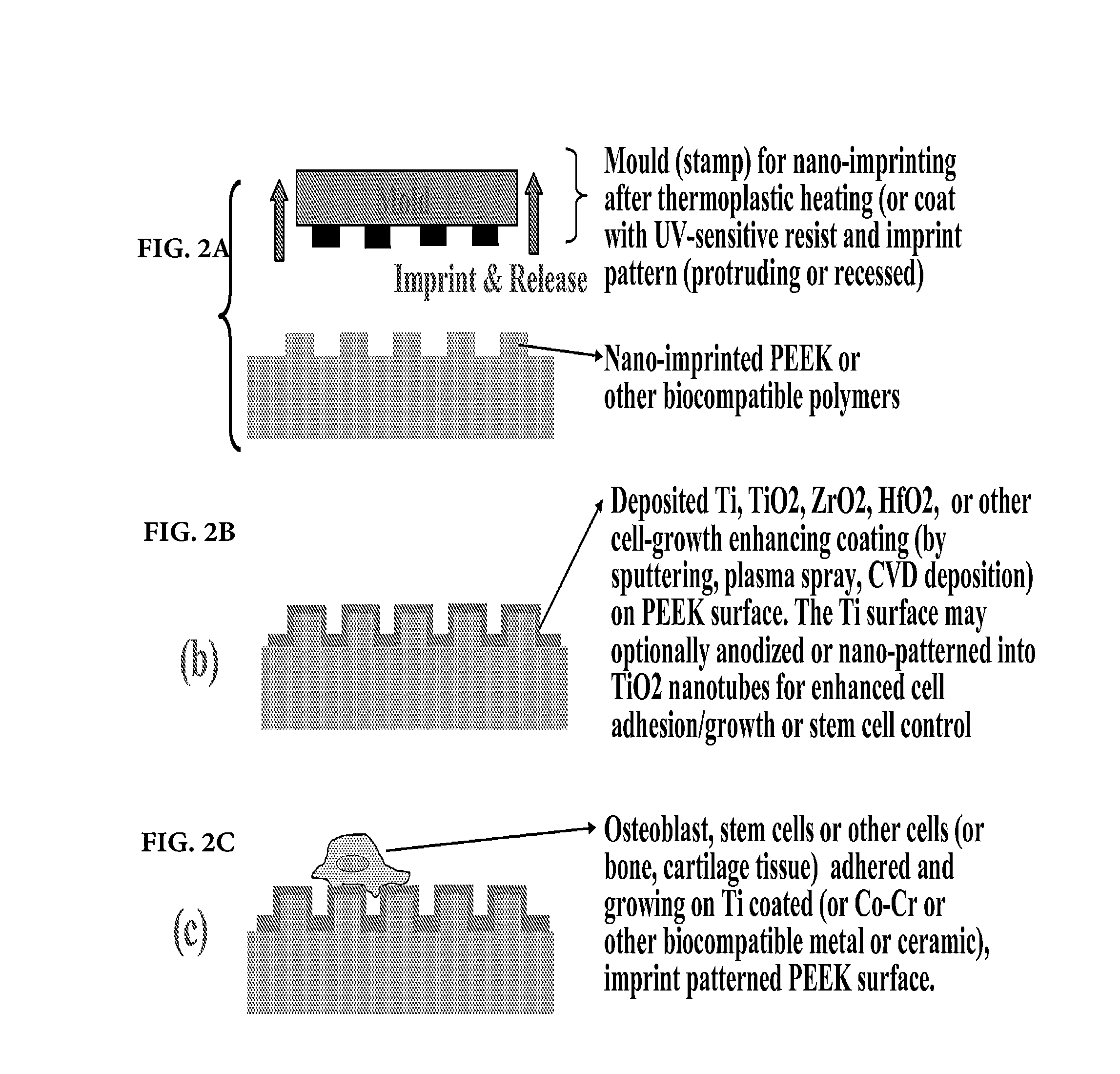 Inorganically surface-modified polymers and methods for making and using them