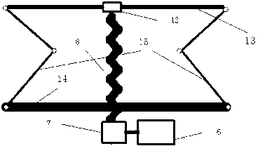 Intelligent telescopic sunshade