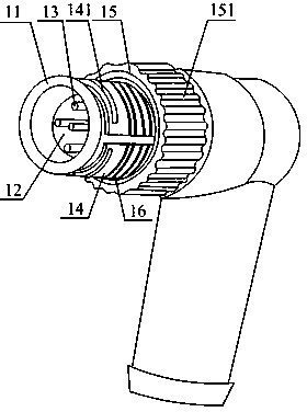 Quick installation type connecting mechanism