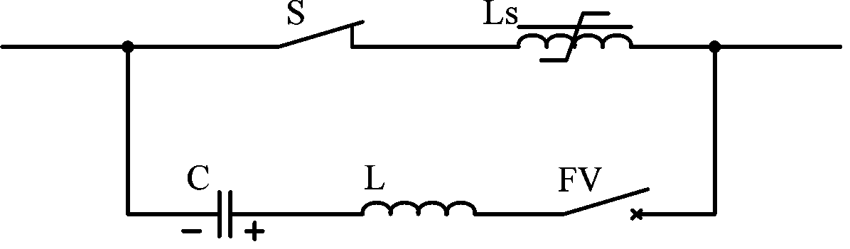 Main circuit topology of artificial zero-crossing technology and current transfer method