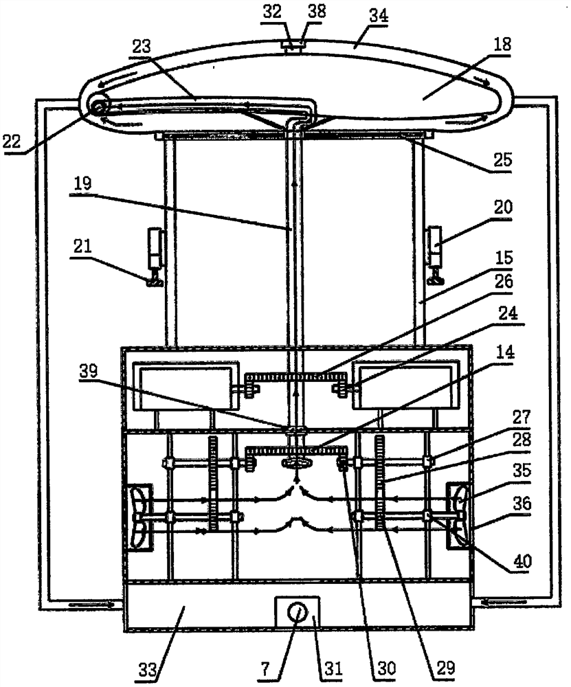 Gravity power generation converter