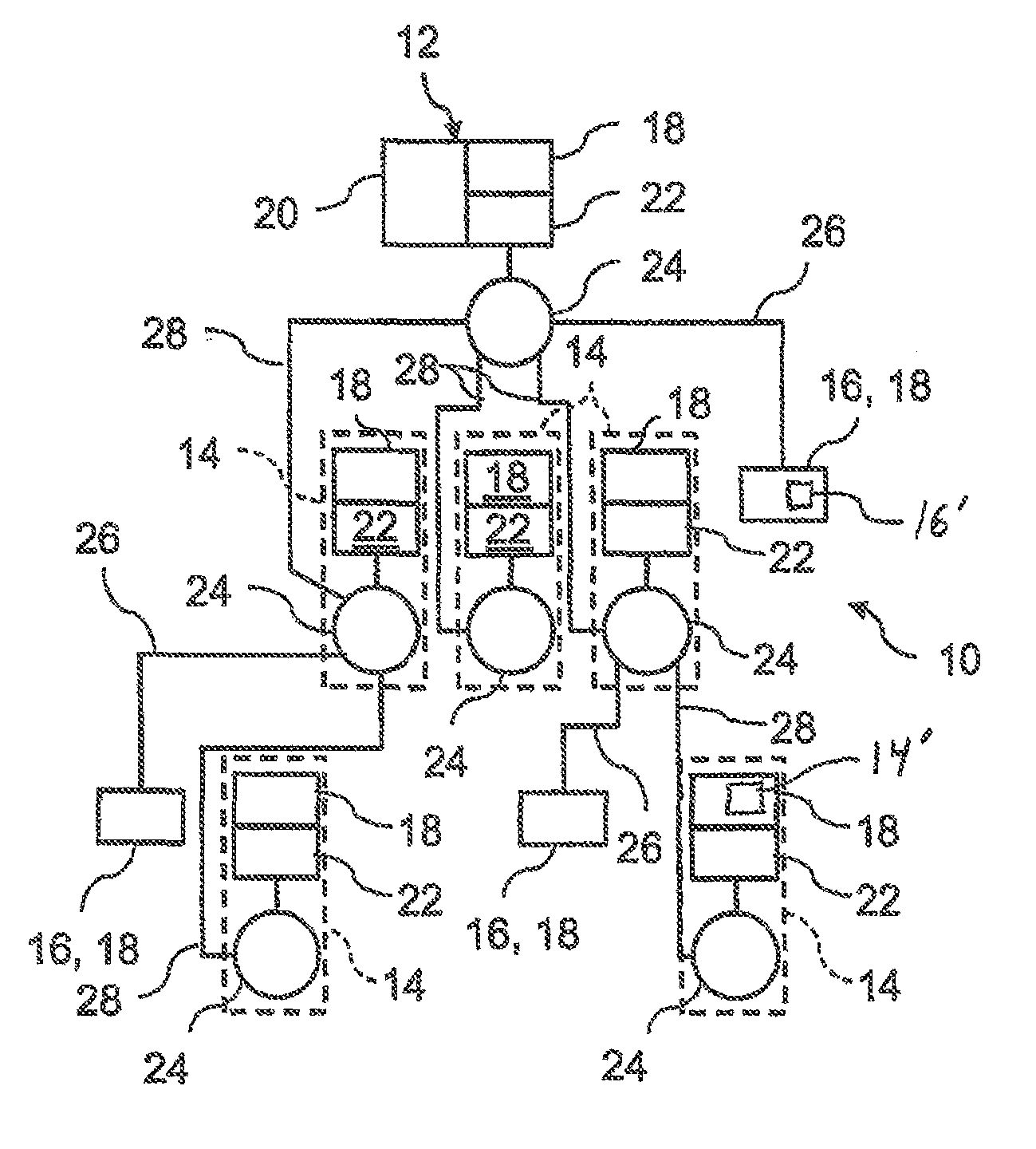 Method for activating a network component of a vehicle network system