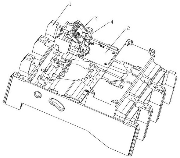 Tripper fixing device and circuit breaker