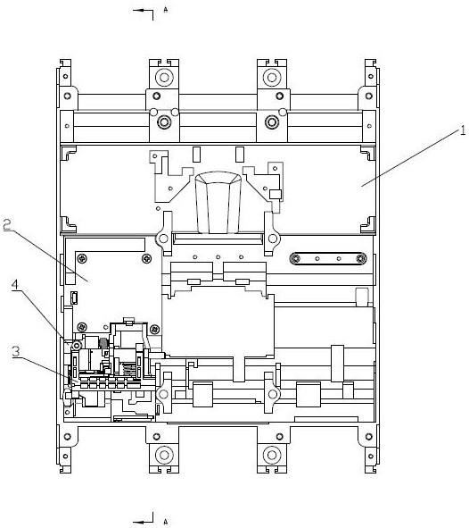 Tripper fixing device and circuit breaker