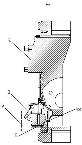 Tripper fixing device and circuit breaker