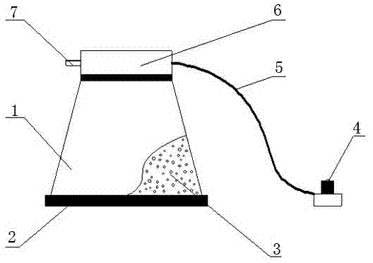 Automatic source-free superfine-dry-powder extinguishing method and device for engine room of wind generating set