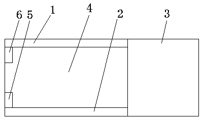 Fire hydrant box door capable of moving left and right