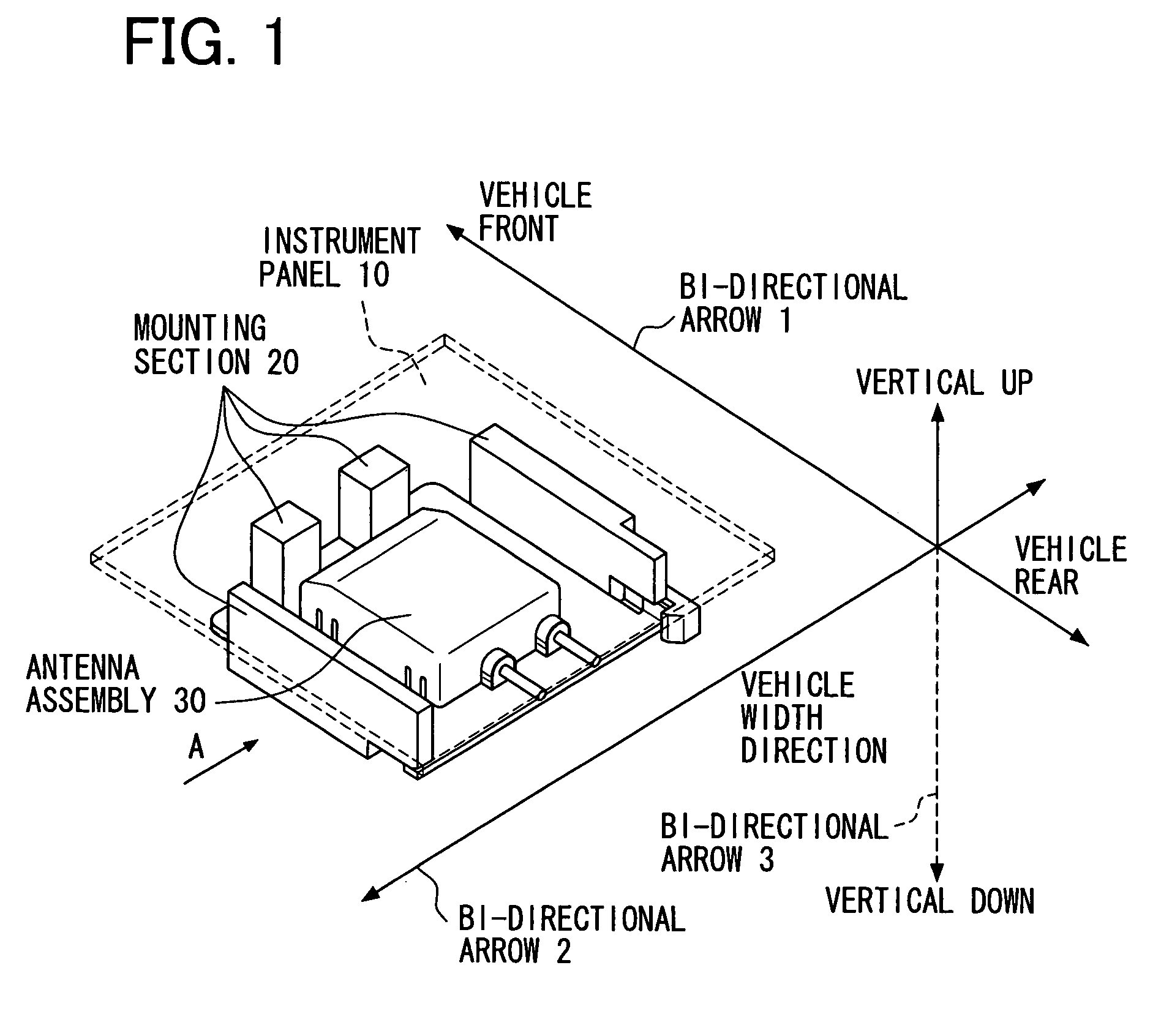 Antenna mounting assembly