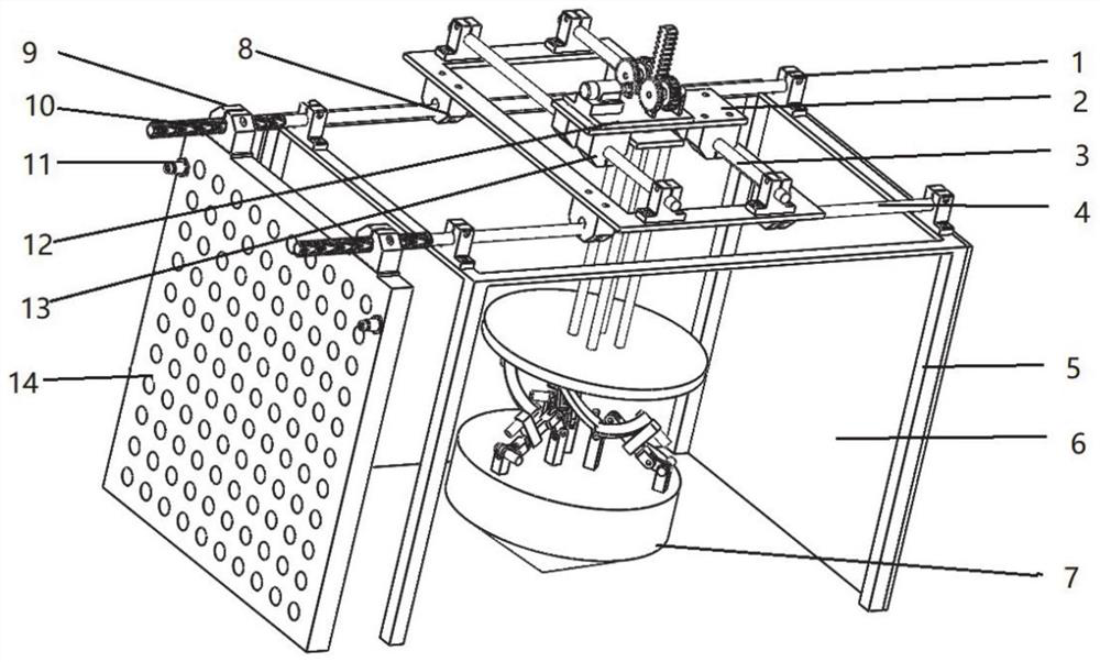 Integrated six-degree-of-freedom floater wave energy power generation device