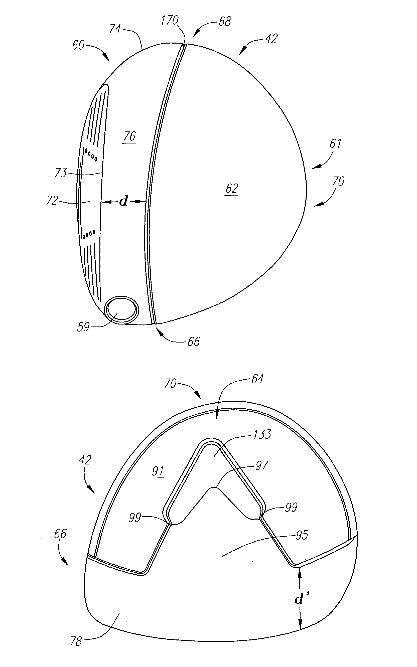 Multiple material golf club head