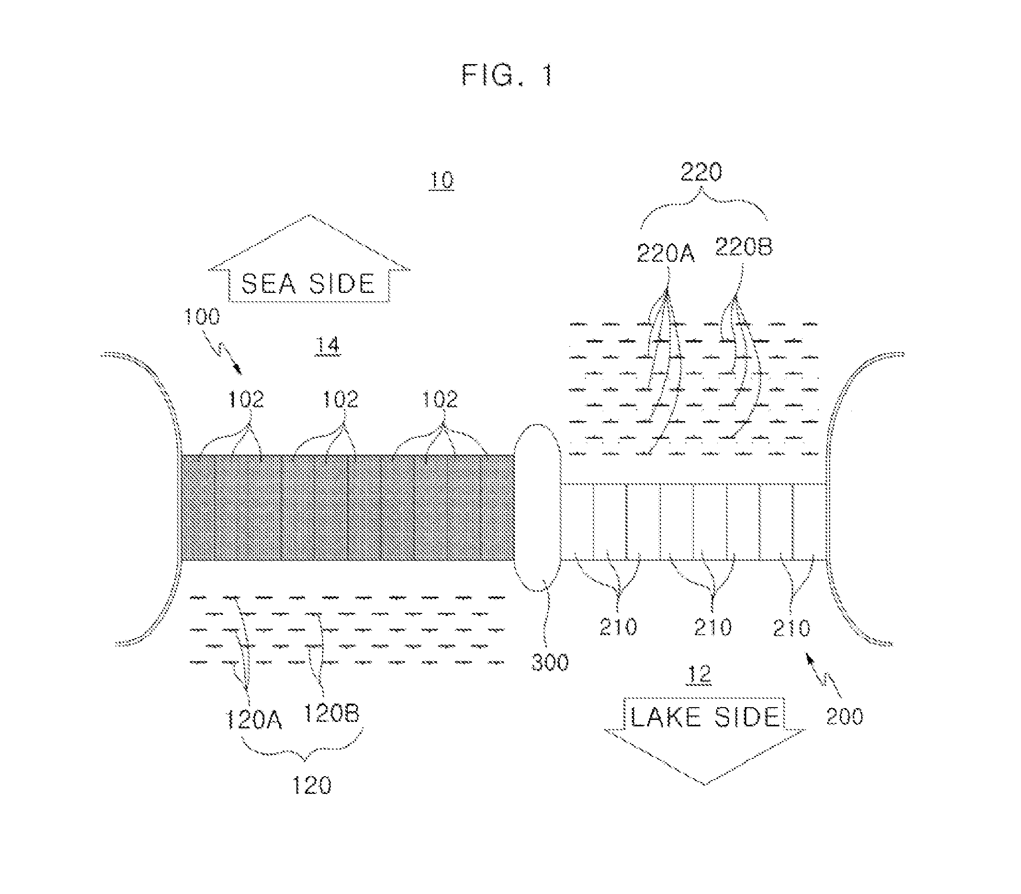 Integrated power system combining tidal power generation and ocean current power generation