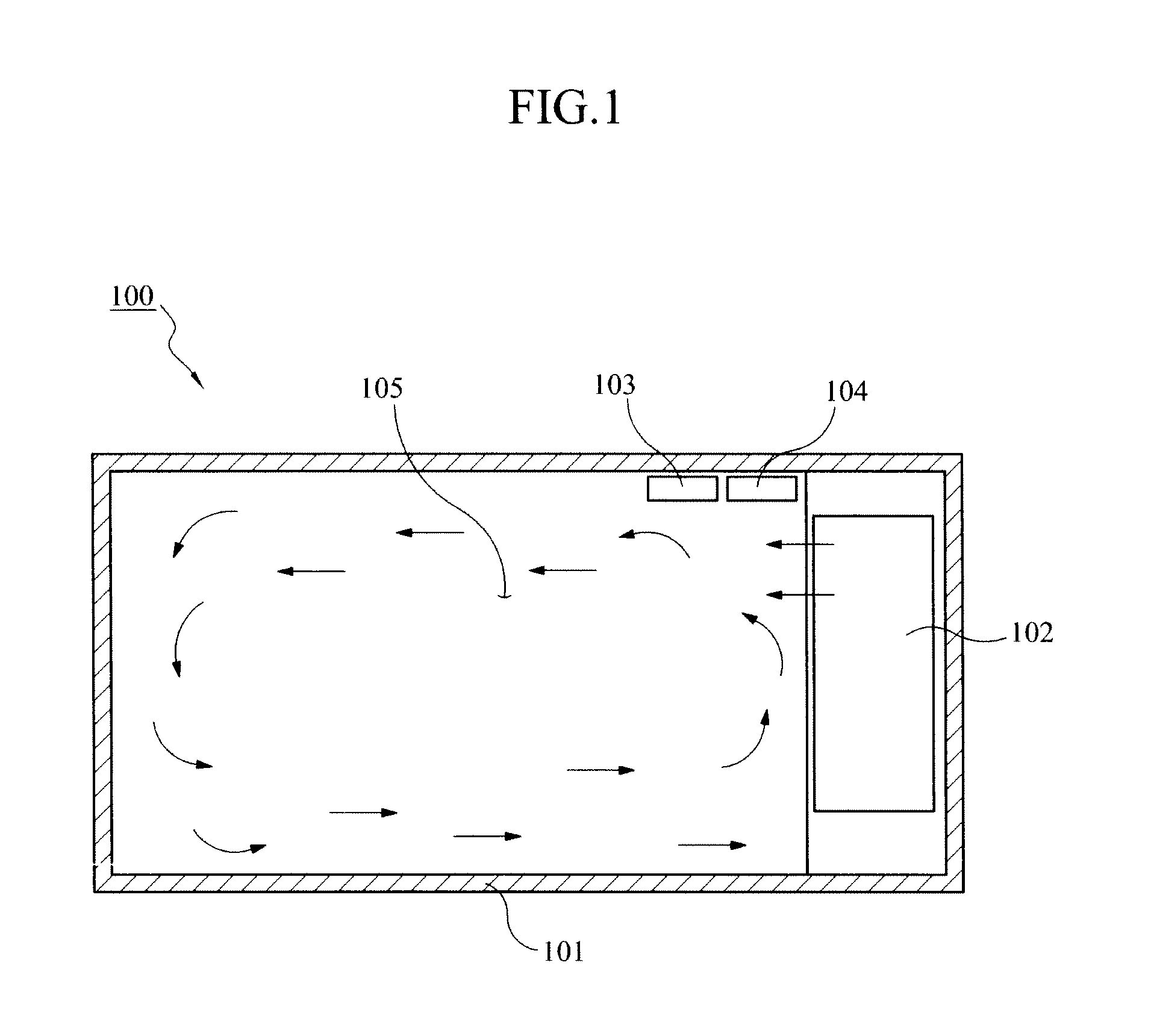 Environmental test chamber having movable panel and method of driving the same