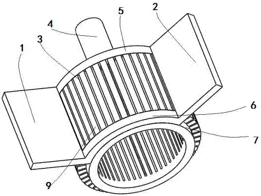 Novel biomass burner rotary fire grate