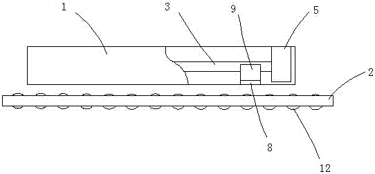 High-efficiency automatic egg sterilizing device