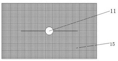 Concrete stirring device used for buildings and having automatic cleaning function