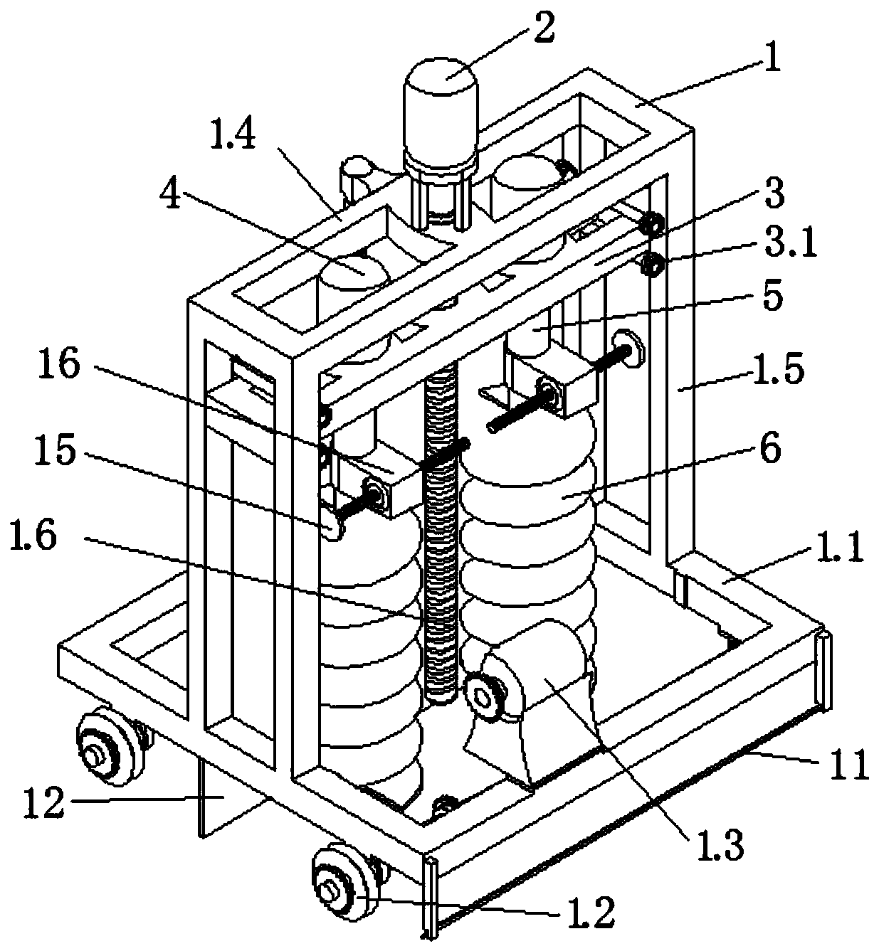 A fully automatic mixing system for food processing