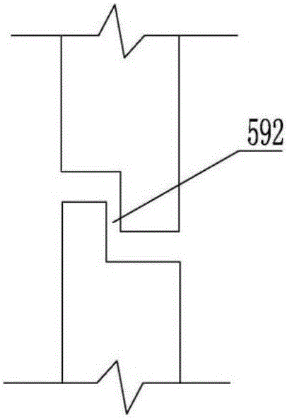 Building method for assembly type cast-in-place cavity building cover