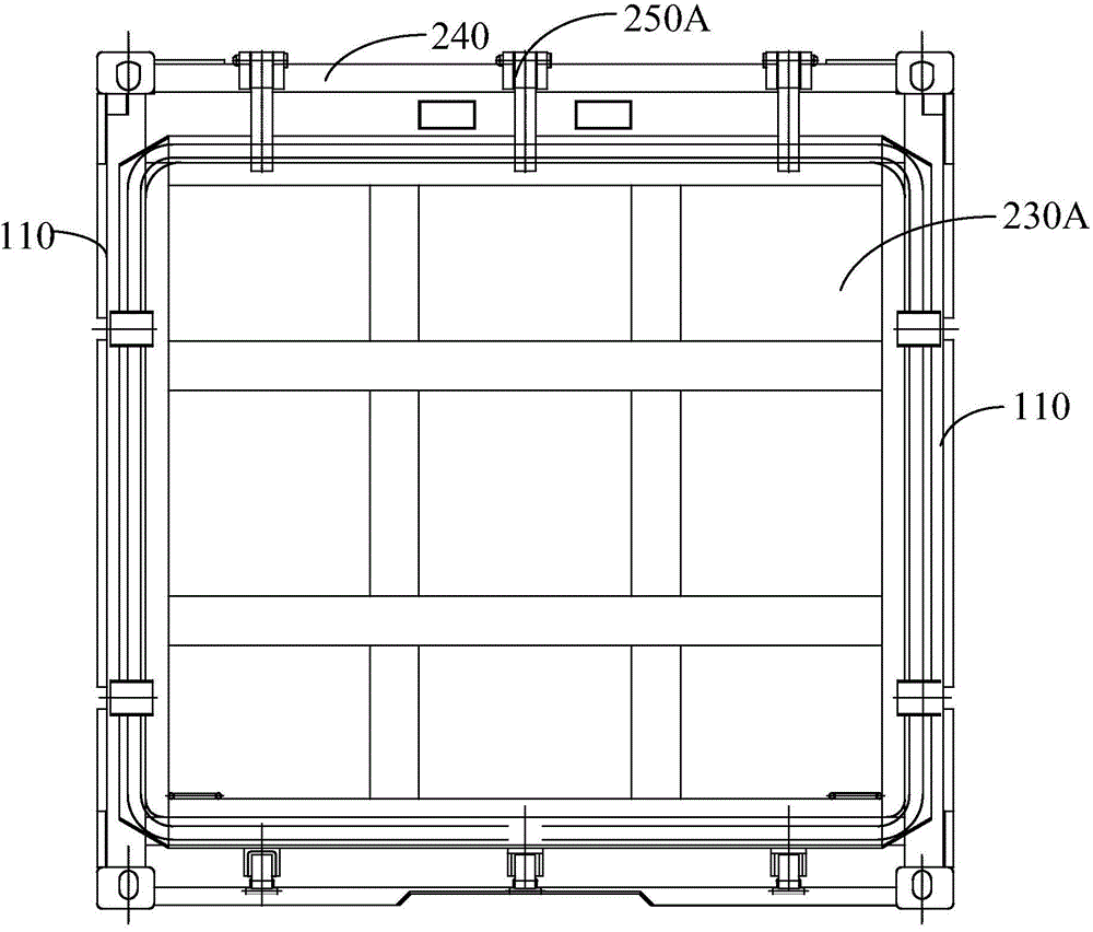 Locking mechanism used for container and container