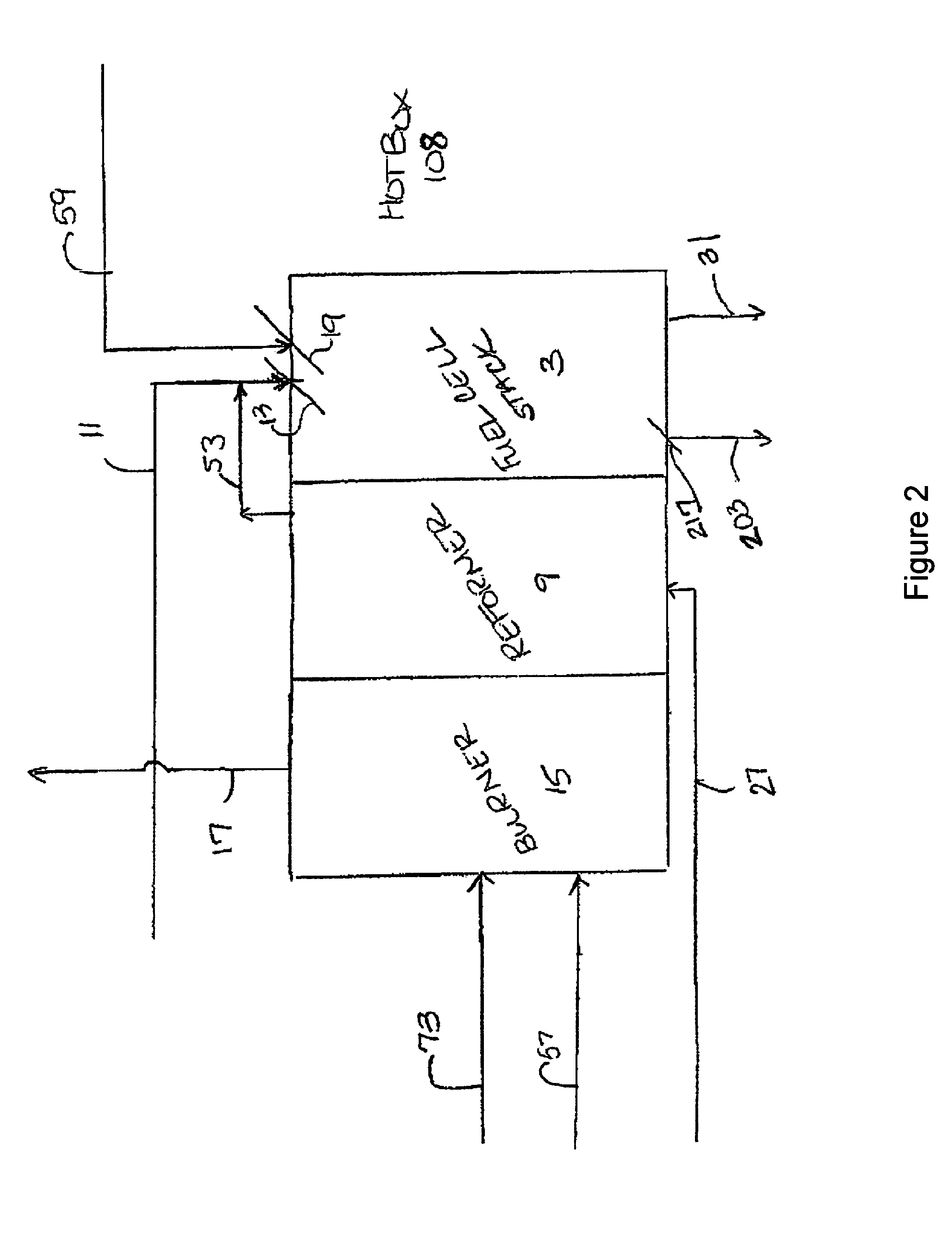 Structure and method for optimizing system efficiency when operating an SOFC system with alcohol fuels