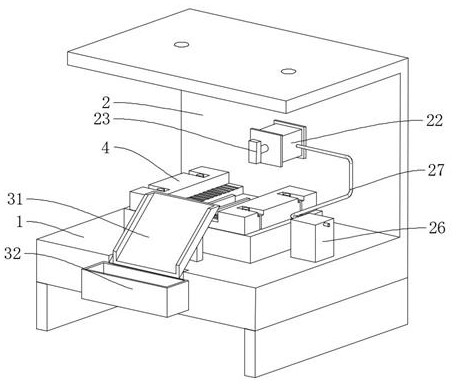 Computer chip packaging test equipment