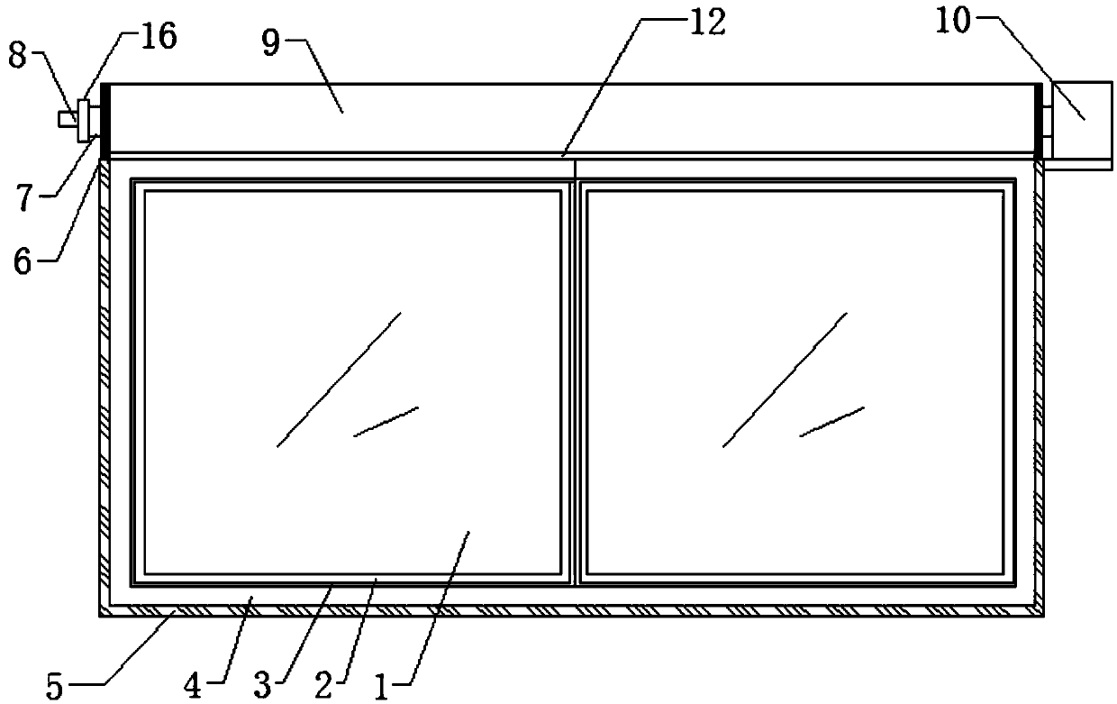 Energy-saving type thermal insulating window