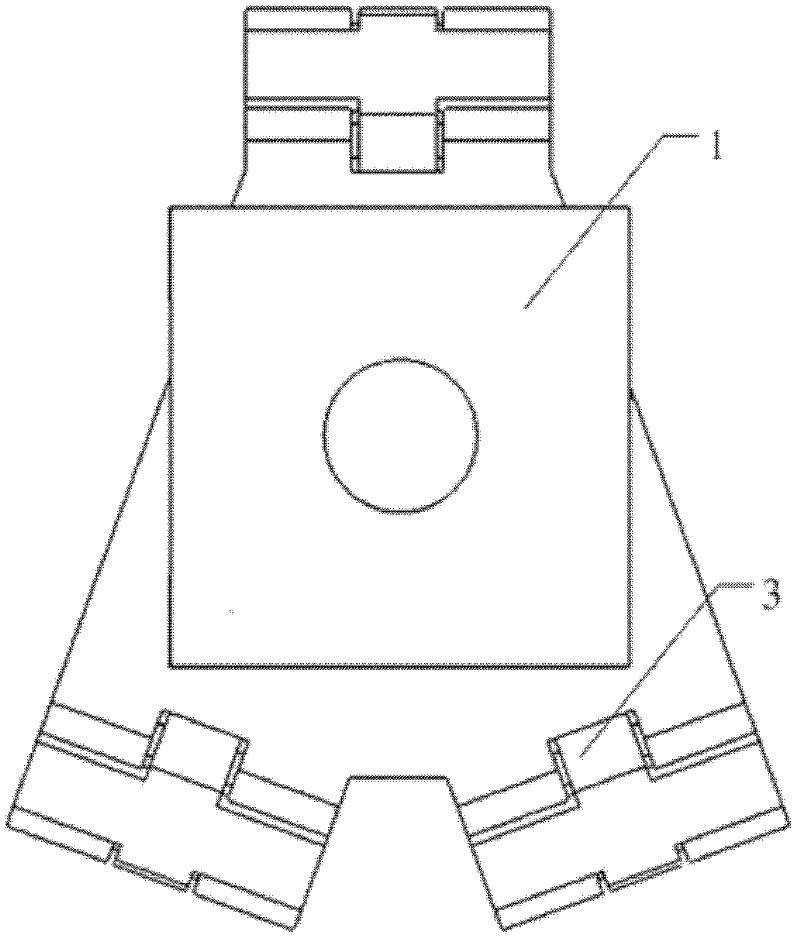 Camel foot simulated mechanical foot device