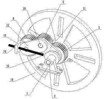 Translation processing device for arc tooth trace cylindrical gear