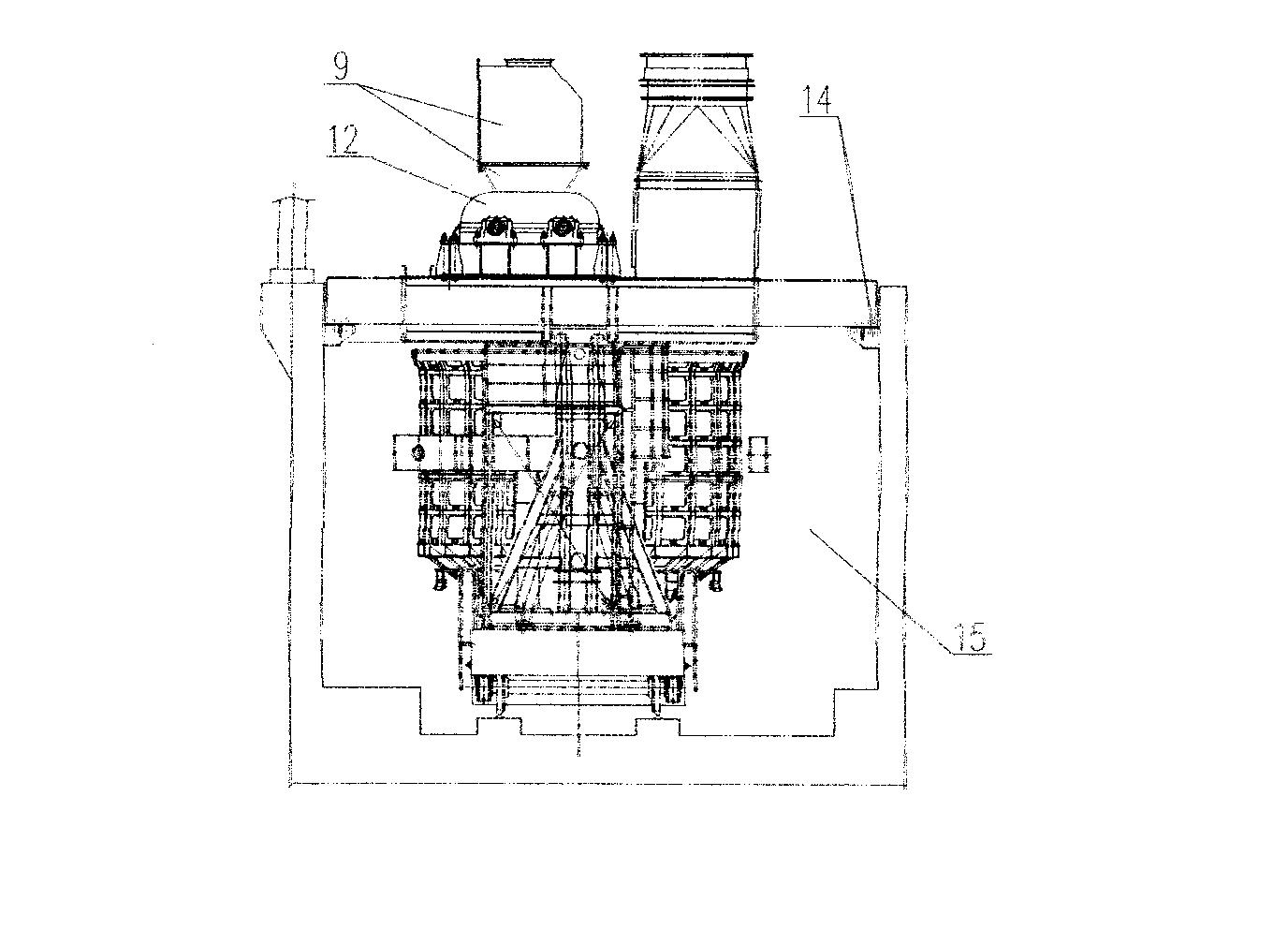 Double-tooth roller red coke crusher