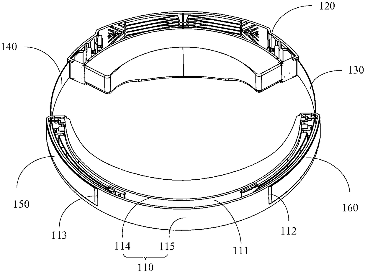 Head mount and head-mounted electronic apparatus