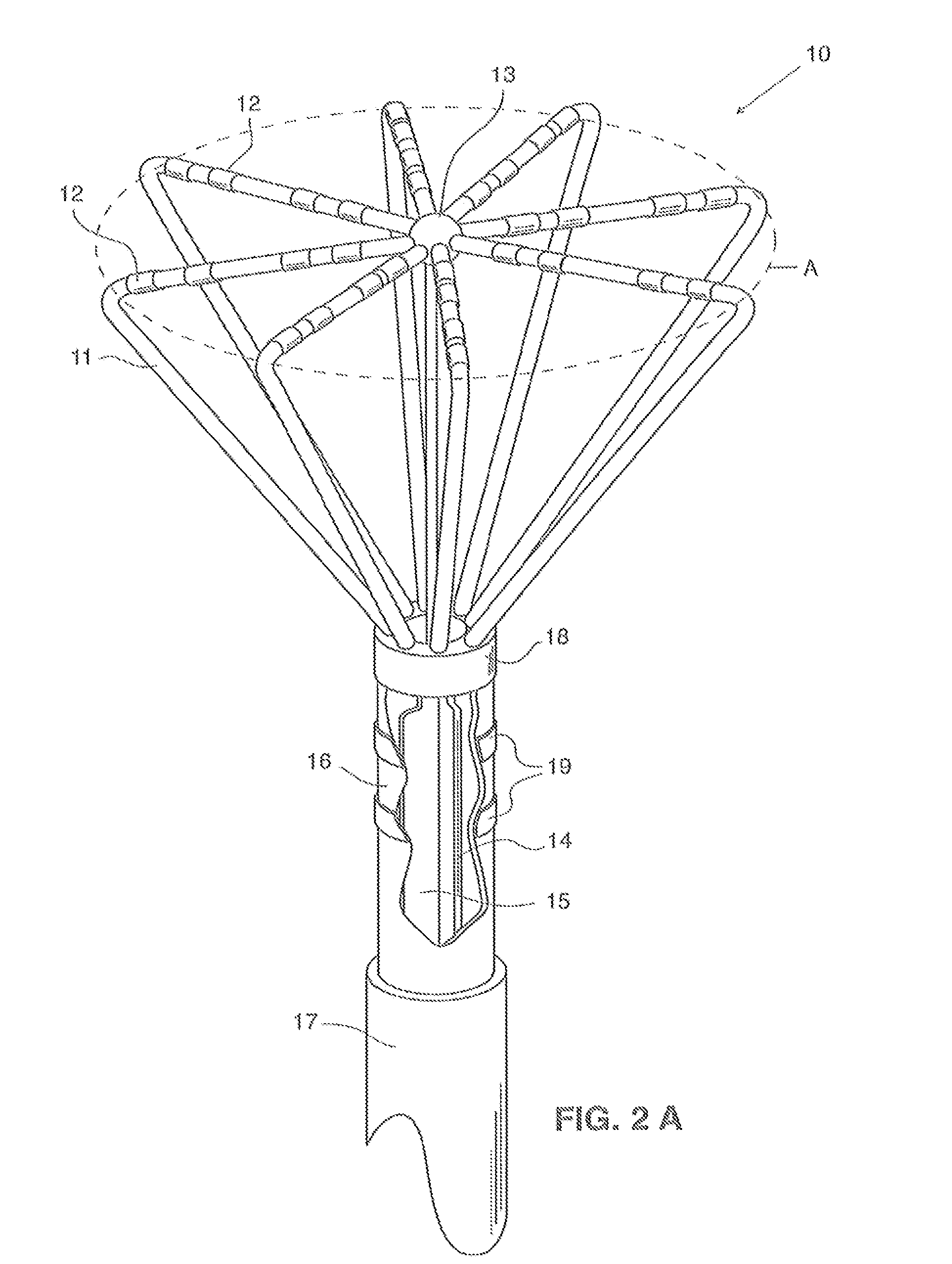 Bendable catheter arms having varied flexibility