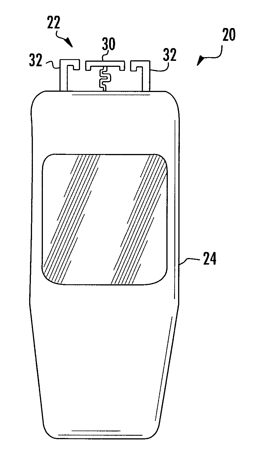 Low profile smart antenna for wireless applications and associated methods