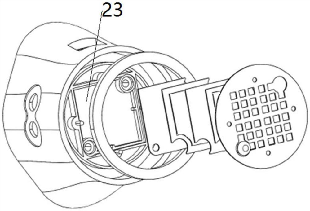 Improvement method and structure of ozone mouthwash instant generation device